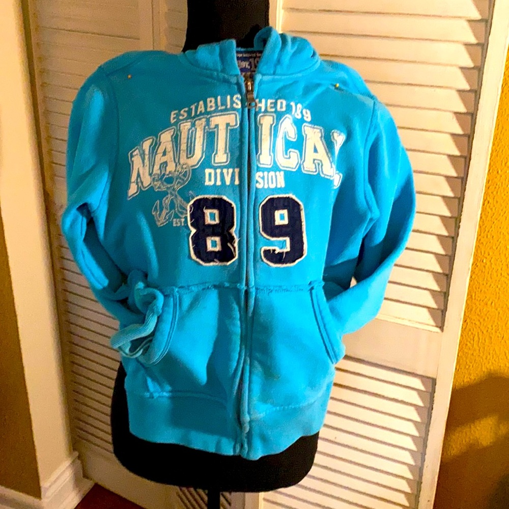 Boys hoodie lots love left size 7/8—SOLD